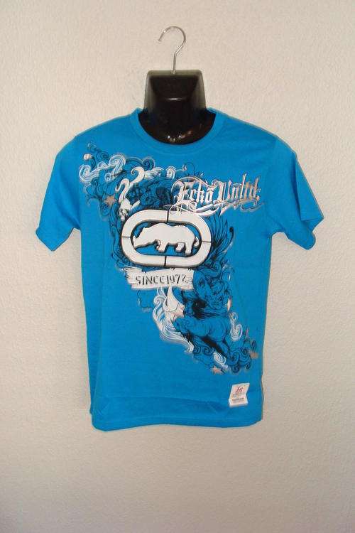 Mens ECKO UNLTD T Shirt Large Slim Fit