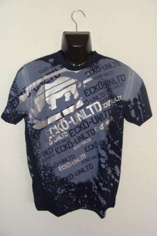 Mens ECKO UNLTD T Shirt Large Slim Fit