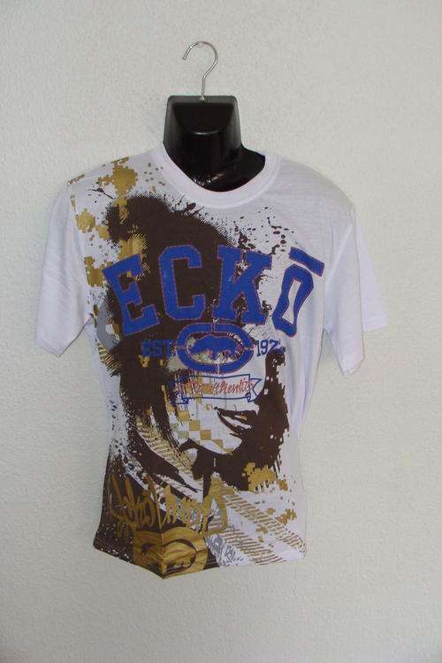 Mens ECKO UNLTD T Shirt Large Slim Fit