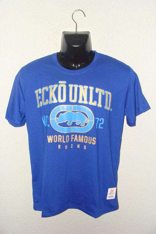 Mens ECKO UNLTD T Shirt Large Slim Fit