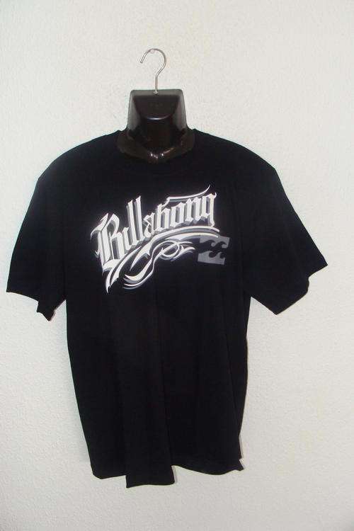 Mens Billabong T Shirt X Large Black 100% Cotton