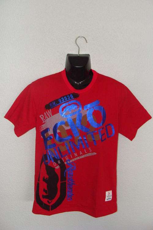 Mens ECKO UNLTD T Shirt Large Slim Fit