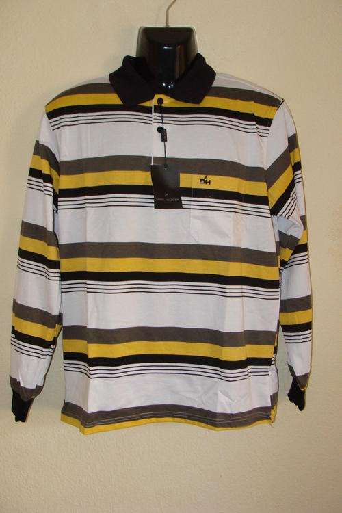 Mens Daniel Hechter Long Sleeve Golf T Shirt Medium