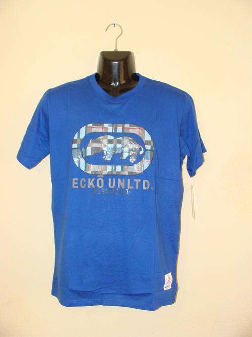 Mens ECKO UNLTD T Shirt Large Slim Fit