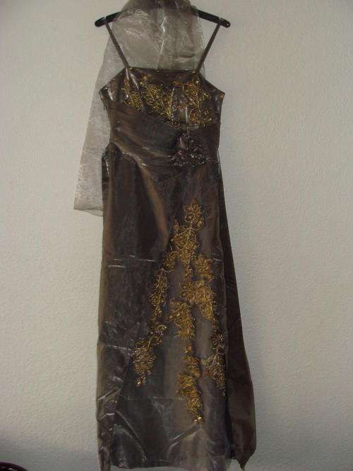 Brand New Stunning Ladies Evening Dress with Scarf XL - Unwanted Gift