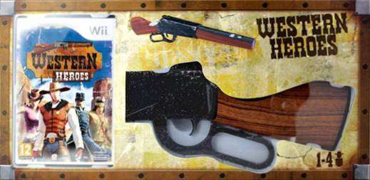 Sealed Western Heroes Bundle with Gun