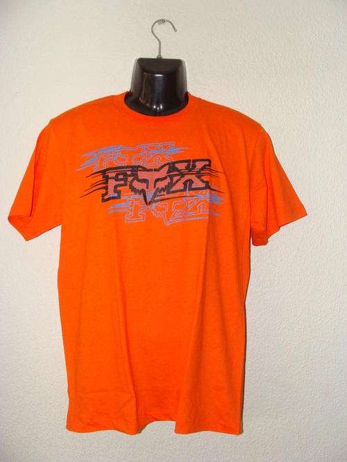 Mens Fox T Shirt 100% Cotton Large