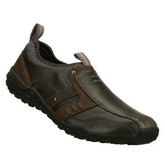 Original Mens SKECHERS Ballard Barto Leather Upper - UK 8 (SA 8)