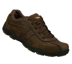 Original Mens Skechers Bolland Monitor Leather Upper - UK 7 (SA 7)