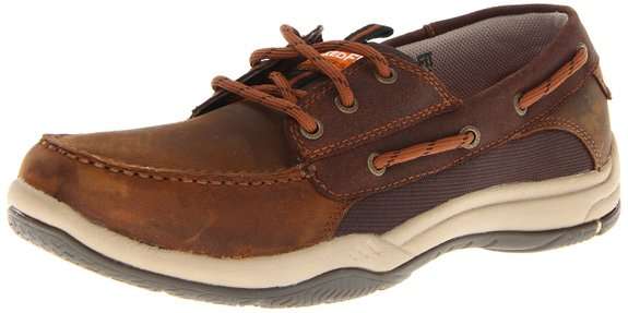 Original Mens SKECHERS Valko Burton Leather Upper - UK 8 (SA 8)