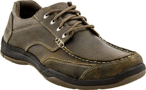 Original Mens SKECHERS Valko Welson Leather Upper - UK 8 (SA 8) Memory Foam