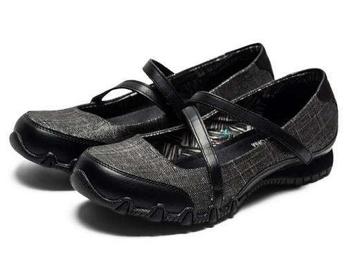 Original Ladies Skechers Bikers Ethereal - UK 5 (SA 5) Memory Foam