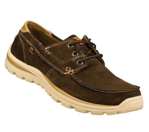 Original Mens SKECHERS Superior Darcio Leather Upper - UK 13 (SA 13) Memory Foam