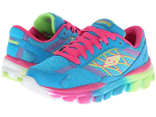 Original Girls / Ladies SKECHERS Go Run Ride 2 - UK 3 (SA 3 - 23cm) Leather & Textile Upper