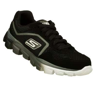 Original BOYS SKECHERS Go Run Ride Supreme - UK 3 (SA 3 - 23cm) Leather & Textile Upper