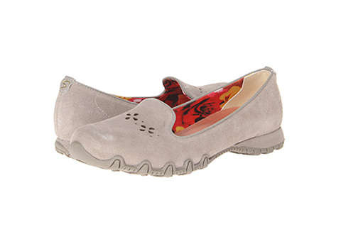 Original Ladies Skechers Bikers Taylor - UK 4 (SA 4) Memory Foam Footbed - Leather Upper