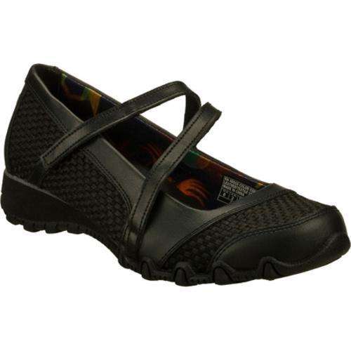 Original Ladies Skechers Sassies Easy Weave - UK 7 (SA 7) Memory Foam - Leather & Textile Upper