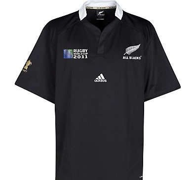 New Zealand All Blacks Rugby World Cup Home Shirt Large