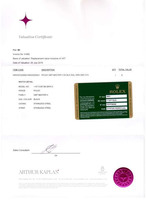 ## ROLEX GMT2 CERAMIC## 116710LN