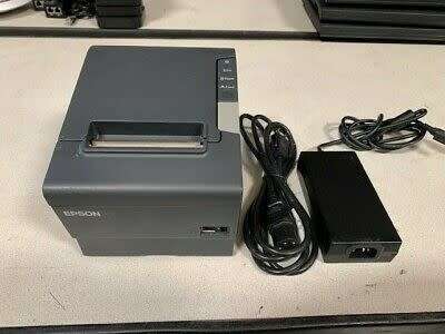 Epson TM-T88V Thermal Receipt Printer (USB/Serial/PS180 Power Supply) - Epson