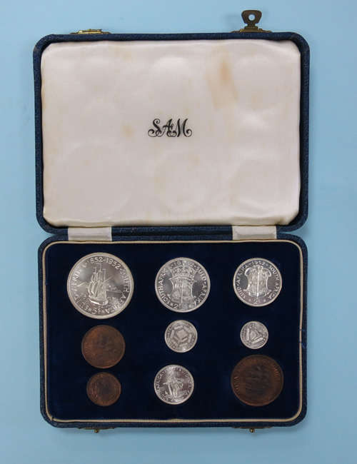 1952 South Africa Short Proof Set  **Crazy R1 START**
