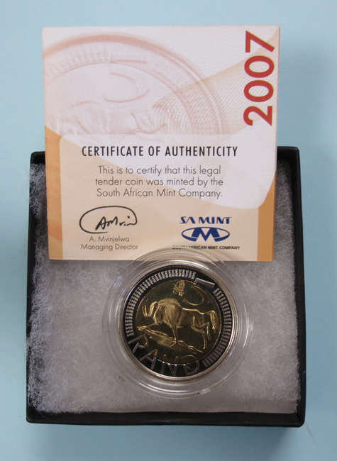 2007 "Oom Paul" R5 with "CW" Mint mark **Crazy R1 START**