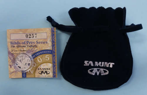2005 Proof Silver TICKEY "AFRICAN VULTURES" **R1 START!!"