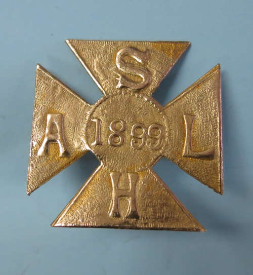 SA Light Horse Slouch Hat Badge Pre-1902  *Owen 1661*