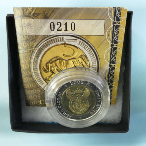 2005 "Oom Paul" R5 with "CW" Mint mark **R1 START**