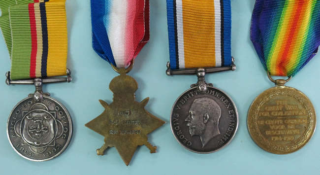 Boer War ABO (LVW) / WW1 Group to an American