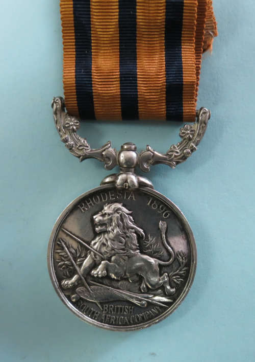 British SA Company Medal Rhodesia 1896 (Salisbury Field Force)