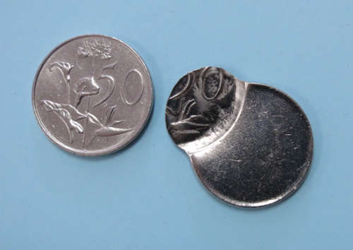 Nickel 50c Error Coin Misstrike  NICE!!