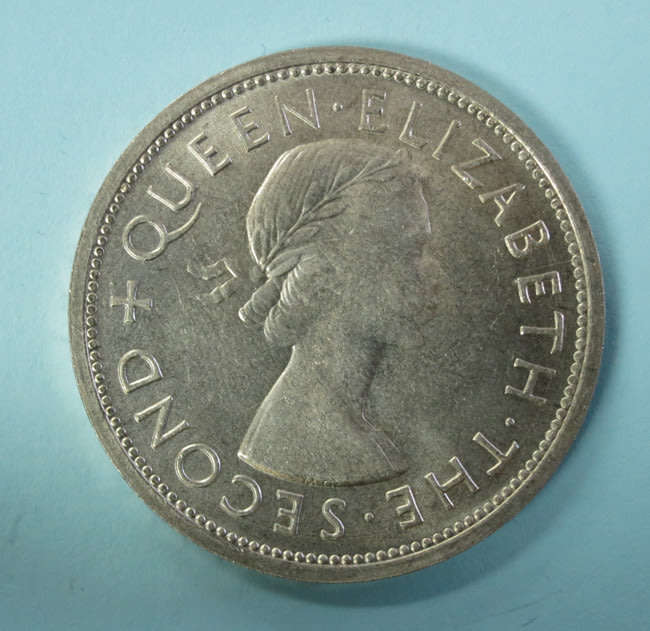Southern Rhodesia Silver Crown 1953