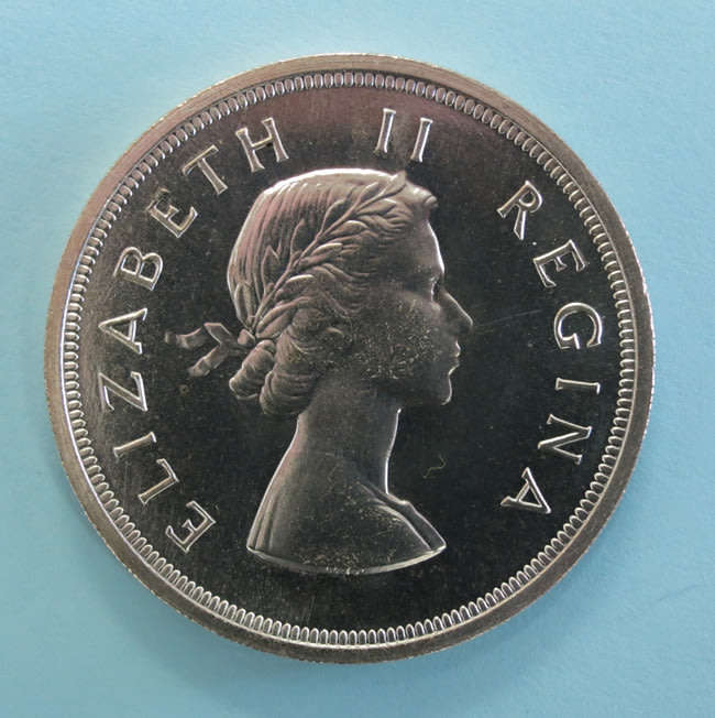 1959 South Africa 5 Shillings**KEY DATE**