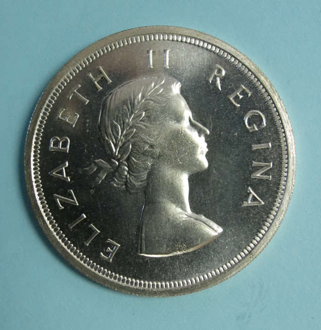 1959 South Africa 5 Shillings**KEY DATE**