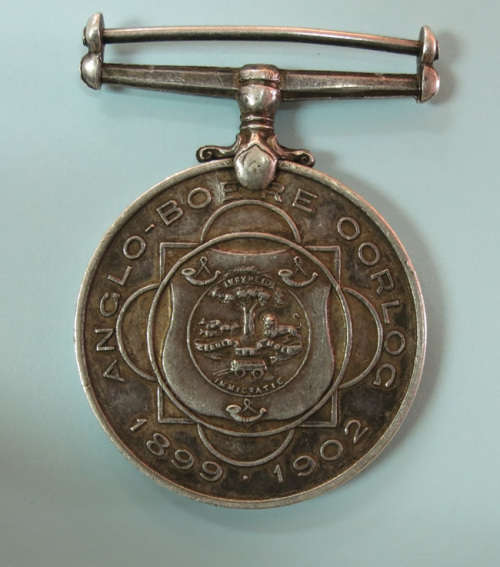 Anglo-Boere Oorlog Medalje - KORPORAAL J.C. DU PLESSIS (STANDERTON/PIET RETIEF)