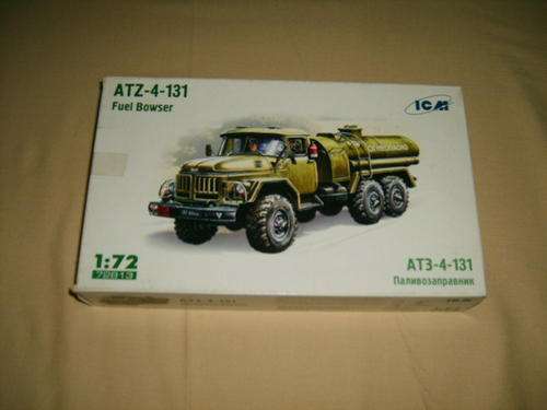 ATZ-4-131 FEUL BOWSER RUSSIAN - ICM 1/72 SCALE KIT