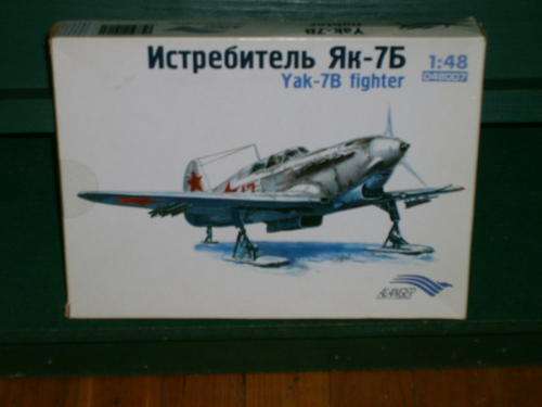 Yak-7B on skis - 1/48 scale Alanger (ex-ICM) kit
