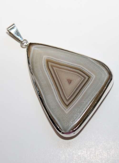 Large reversible Agate pendant