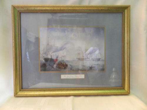 Stunning Old Picture "The Naval Review Spithead 1853" by John Wilson Carmichael 1800 - 1868