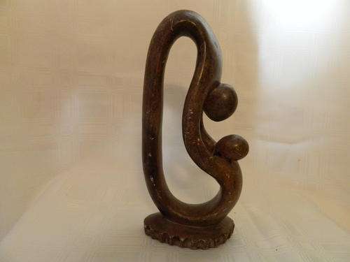 Soapstone - Mother and child