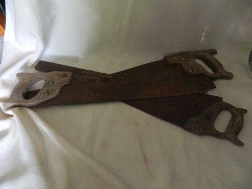 x3 Very Old Wood saws