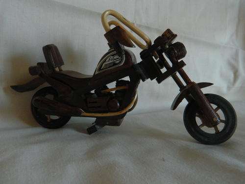 Wooden Harley Davidson in Mint Condition