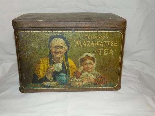 Mazawattee Tea 3 LBS tin