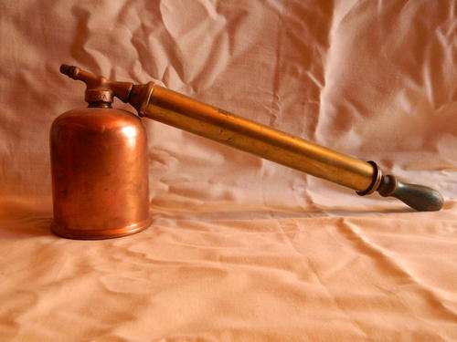 Stunning Brass Spray Can