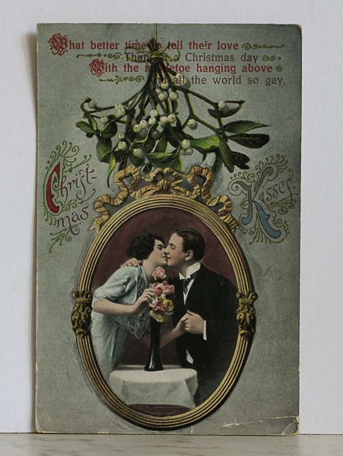 VINTAGE MIXED POSTCARDS (4)