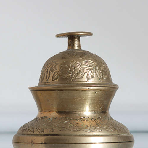VINTAGE BRASS TABLE BELL