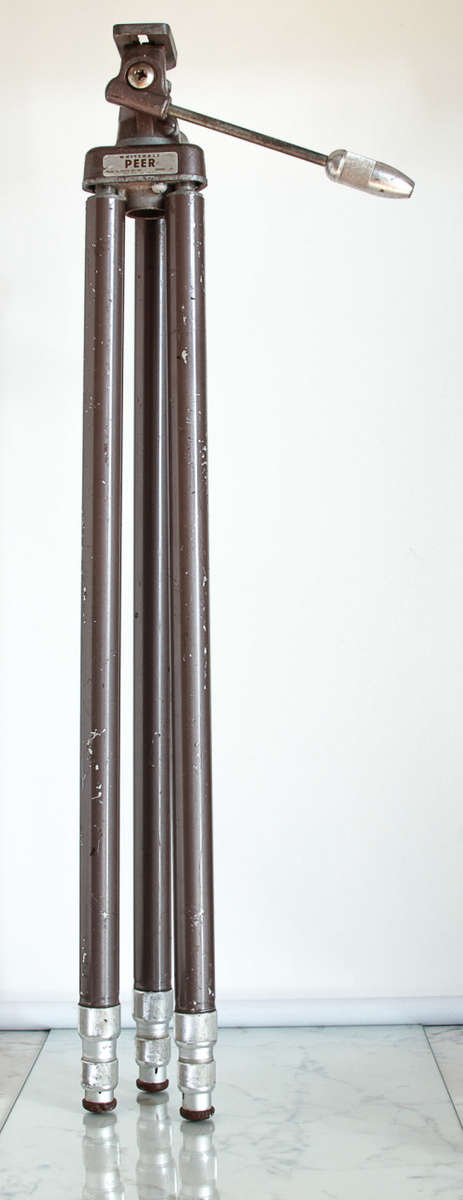 VINTAGE 'WHITEHALL PEER' TRIPOD - MADE IN U.S.A.