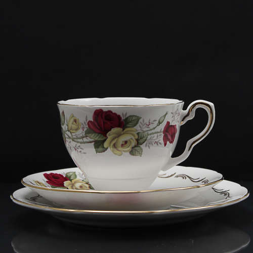 VINTAGE ROYAL STAFFORD BONE CHINA TRIO - ENGLAND (B)