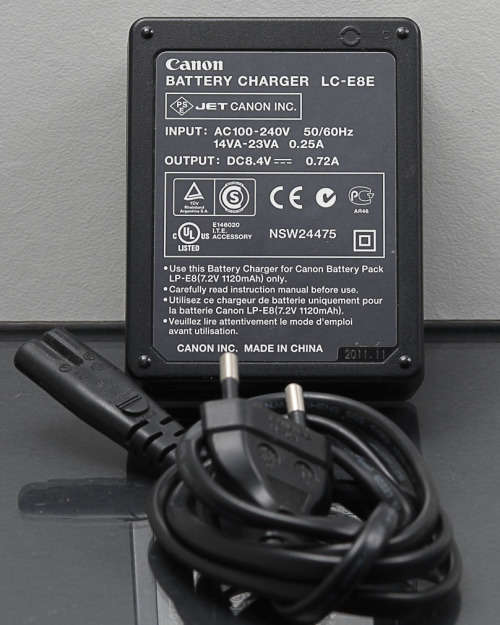 CANON BATTERY CHARGER LC-E8E